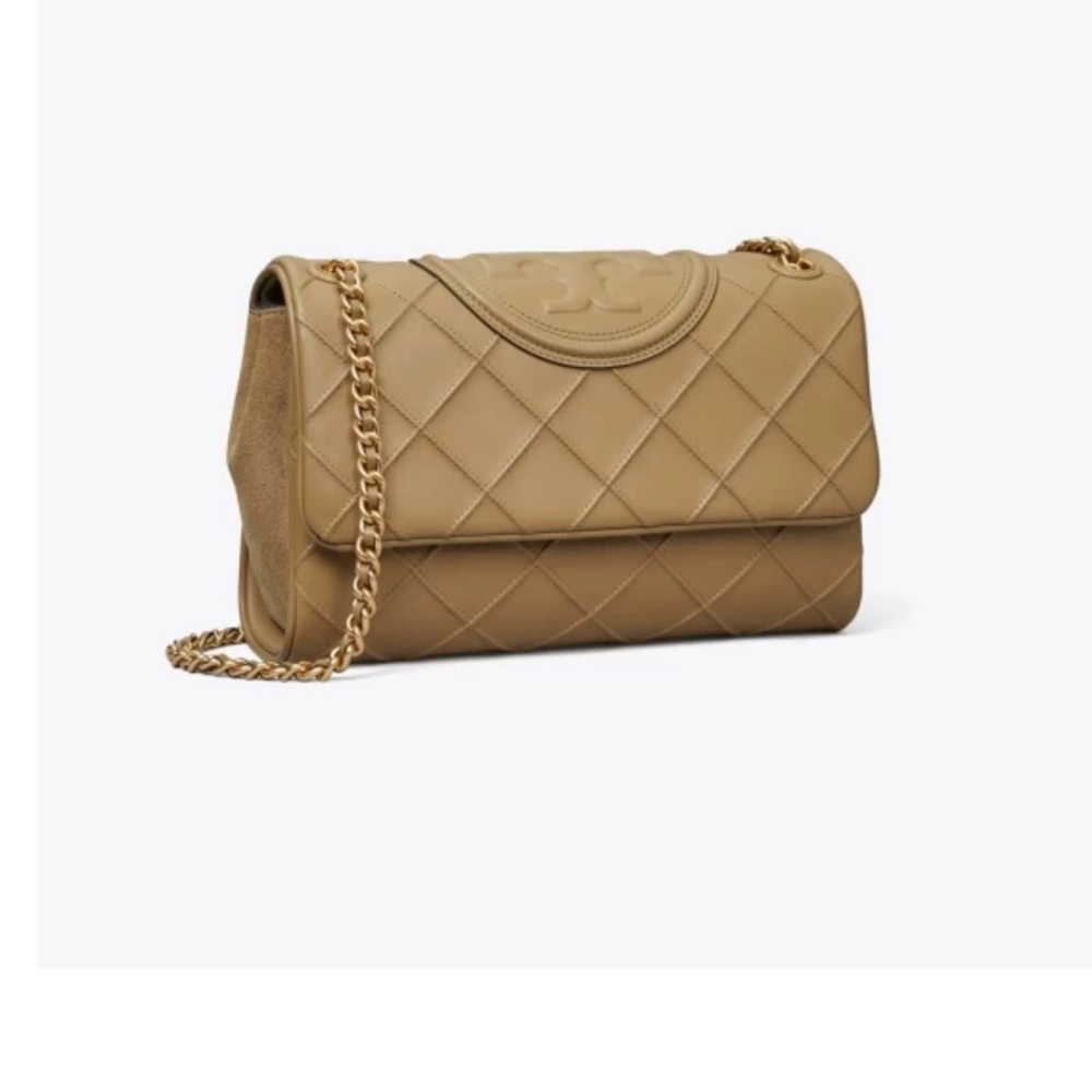 Tory Burch Tan Quilted Women's Bag